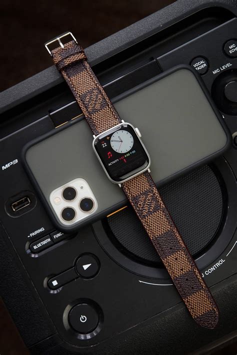 is the louis vuitton apple watch band real